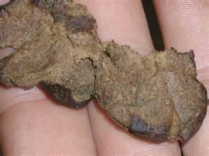 Ein ganz einfach hergestellter Hasch Klumpen